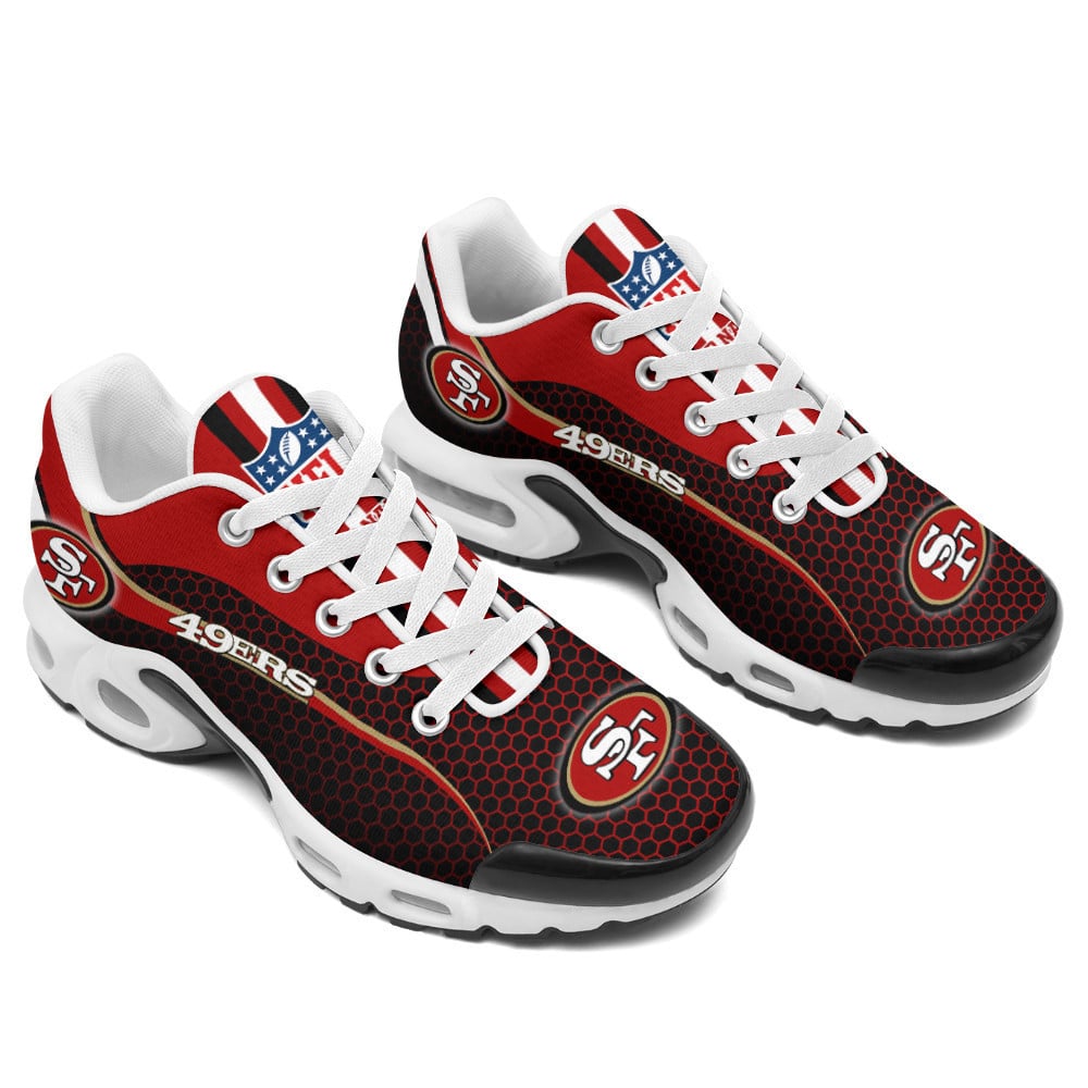 San Francisco 49ers Personalized Plus T-N Youth Sneakers BG112