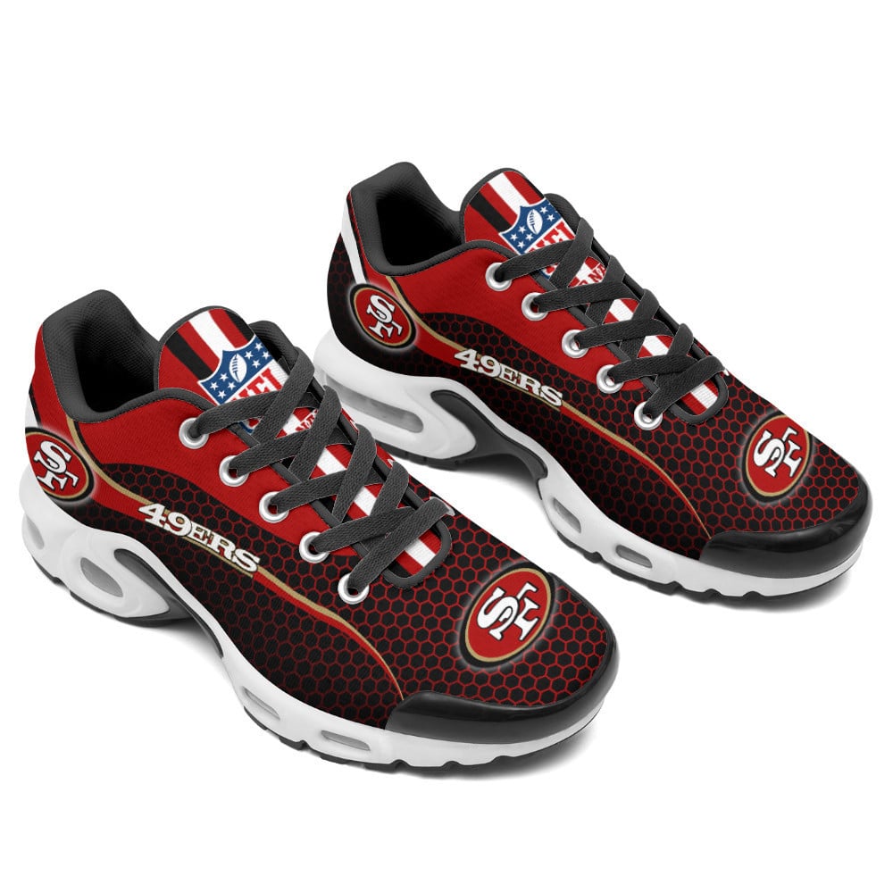 San Francisco 49ers Personalized Plus T-N Youth Sneakers BG112