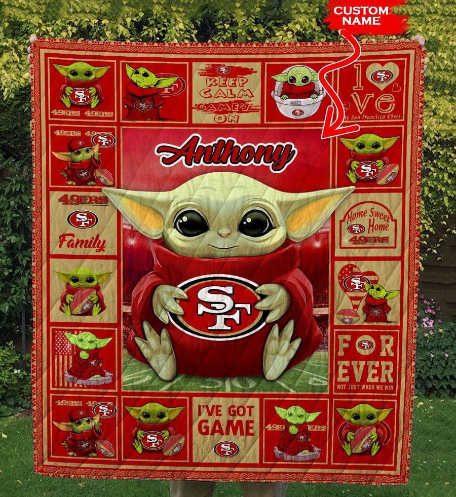 San Francisco 49ers Personalized Premium Quilt BG29