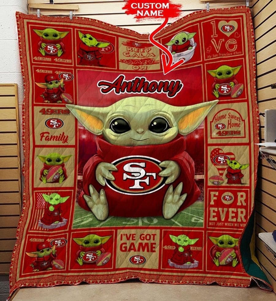 San Francisco 49ers Personalized Premium Quilt BG29