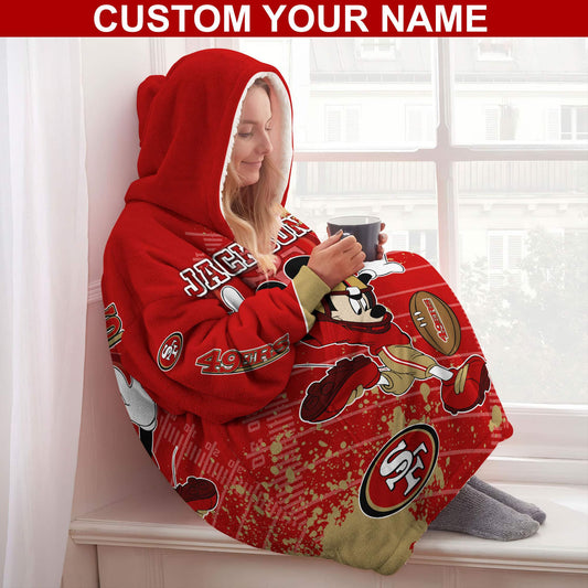 San Francisco 49ers Personalized Snug Hoodie BG37