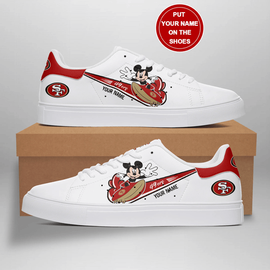 San Francisco 49ers Personalized SS Custom Sneakers BG364