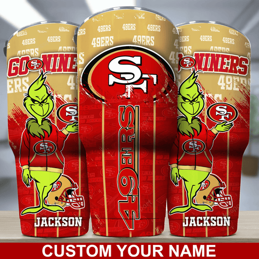 San Francisco 49ers Personalized Tumbler BG115
