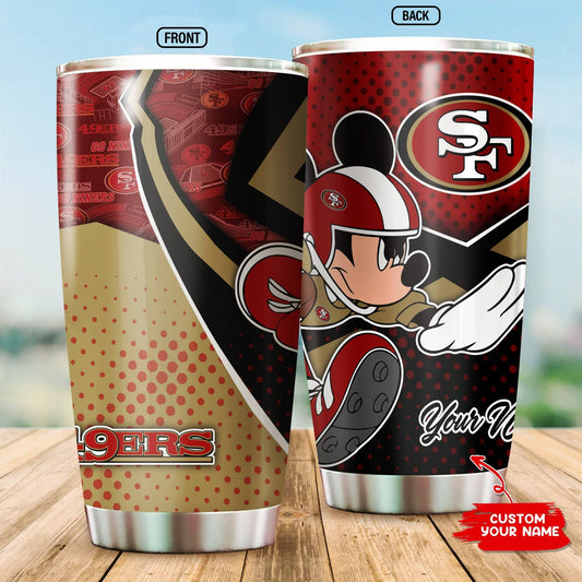 San Francisco 49ers Personalized Tumbler BG201