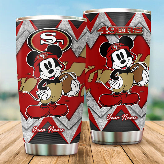 San Francisco 49ers Personalized Tumbler BG270