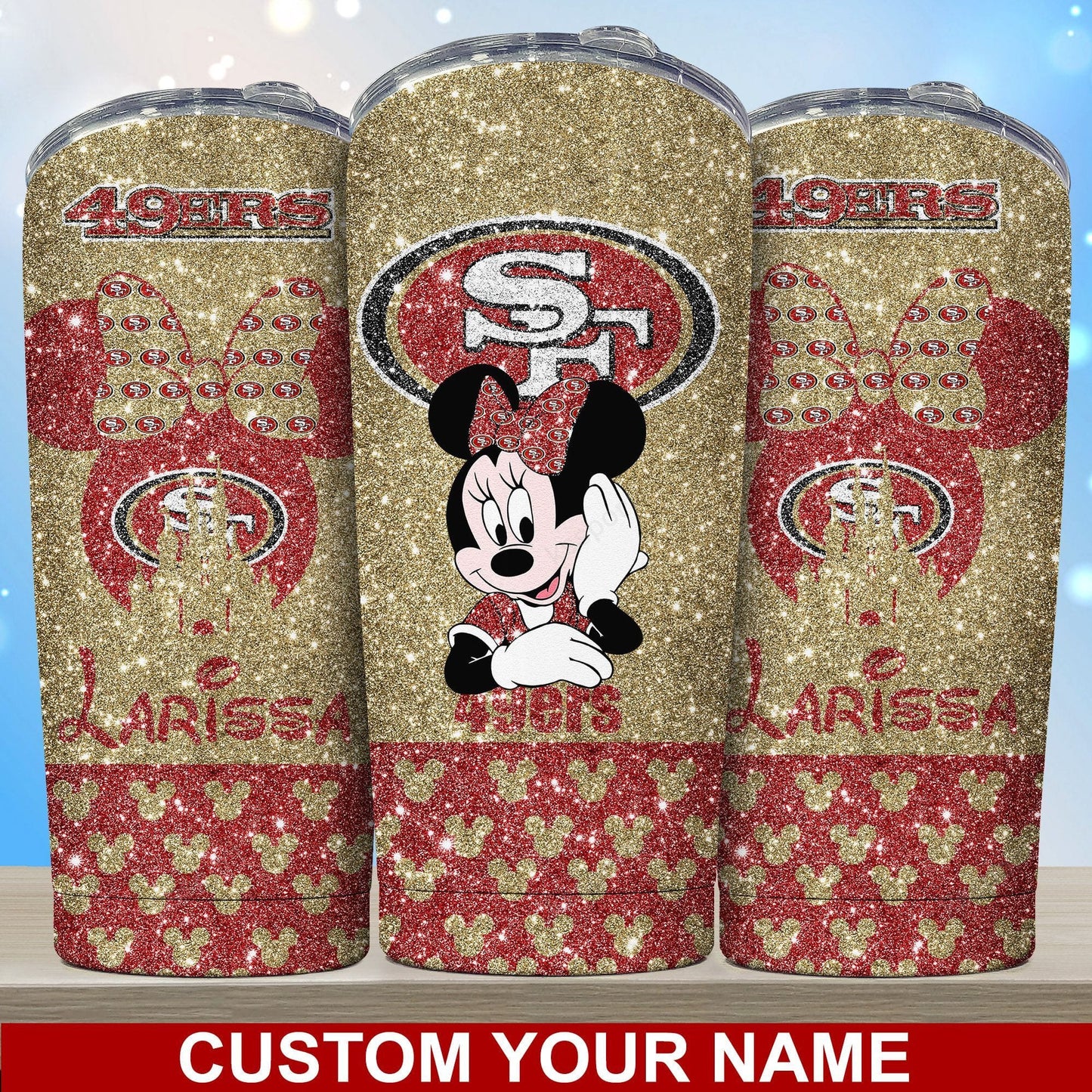 San Francisco 49ers Personalized Tumbler BG400