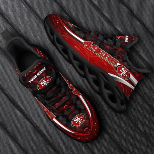San Francisco 49ers Personalized Yezy Running Sneakers 79