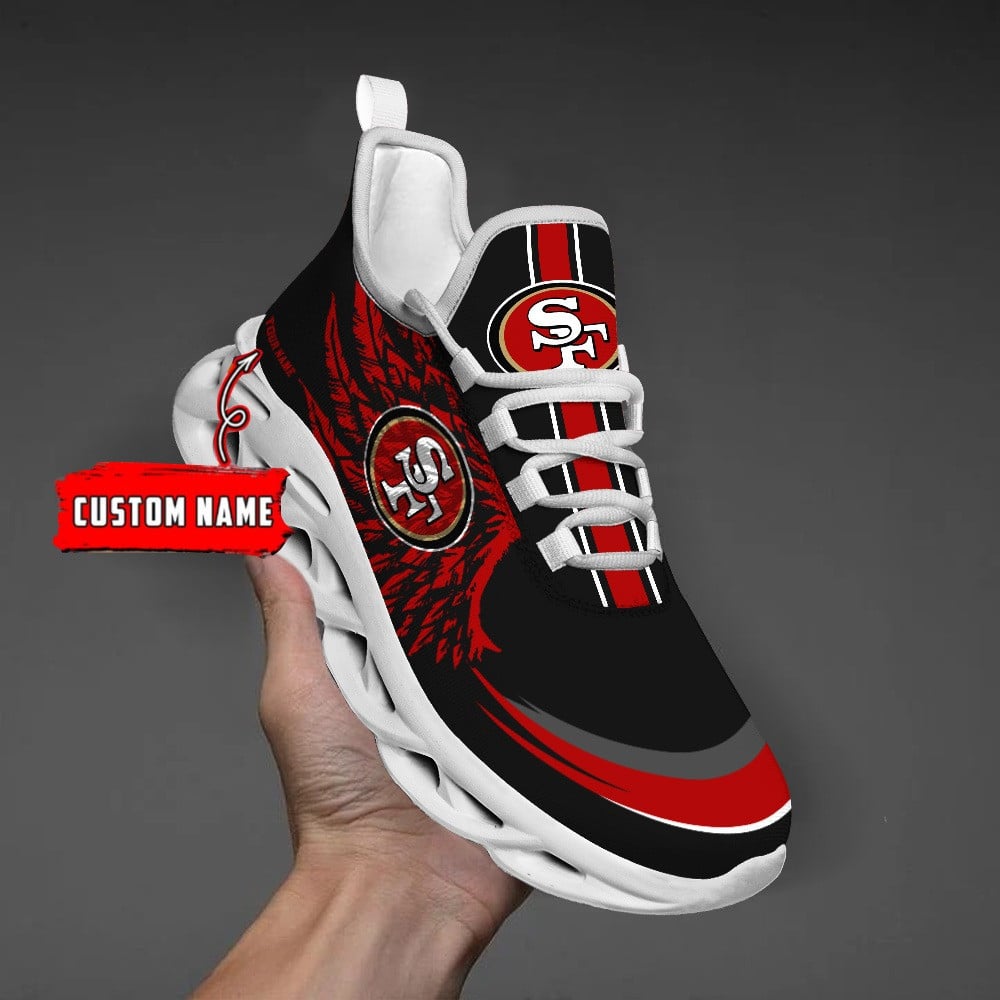 San Francisco 49ers Personalized Yezy Running Sneakers BB681