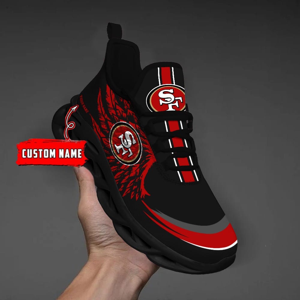 San Francisco 49ers Personalized Yezy Running Sneakers BB681