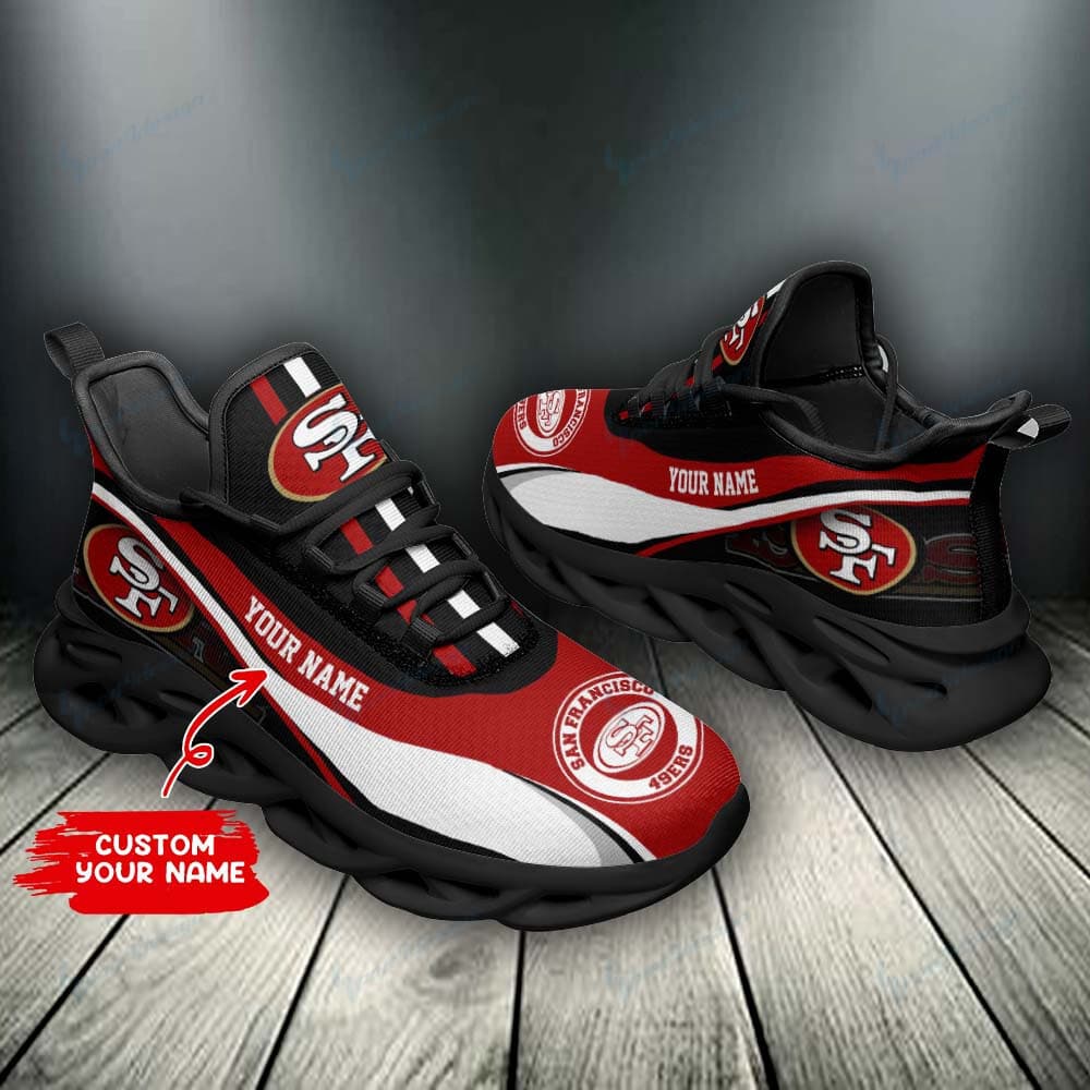 San Francisco 49ers Personalized Yezy Running Sneakers BB929