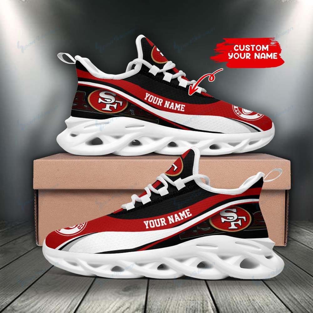 San Francisco 49ers Personalized Yezy Running Sneakers BB929