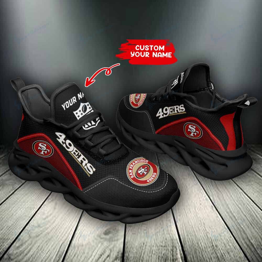 San Francisco 49ers Personalized Yezy Running Sneakers SPD139