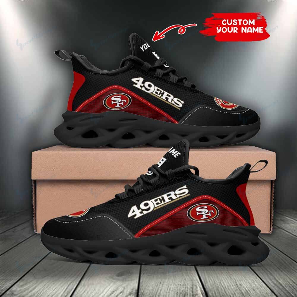San Francisco 49ers Personalized Yezy Running Sneakers SPD139