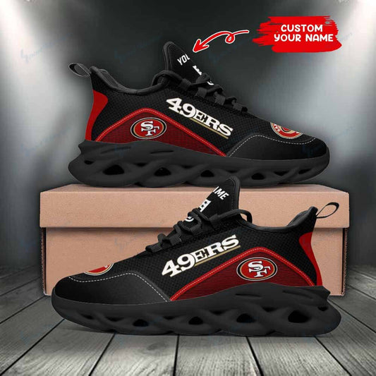 San Francisco 49ers Personalized Yezy Running Sneakers SPD139