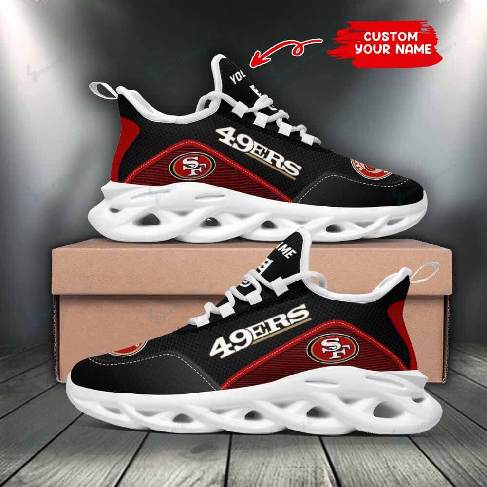 San Francisco 49ers Personalized Yezy Running Sneakers SPD139