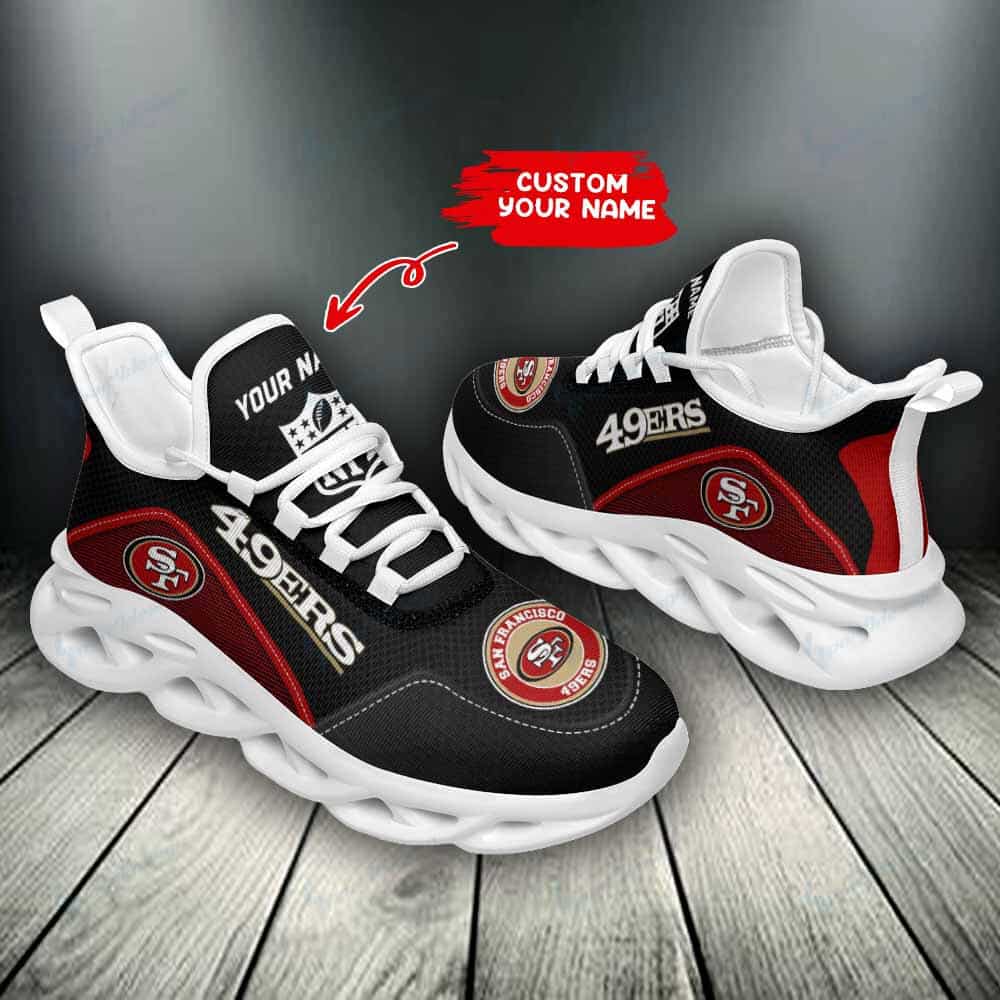 San Francisco 49ers Personalized Yezy Running Sneakers SPD139