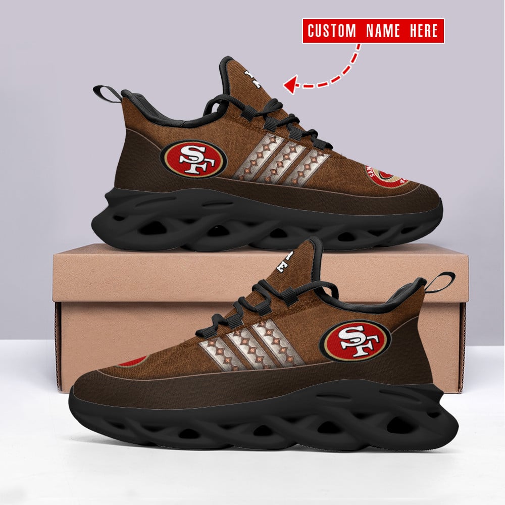 San Francisco 49ers Personalized Yezy Running Sneakers SPD323