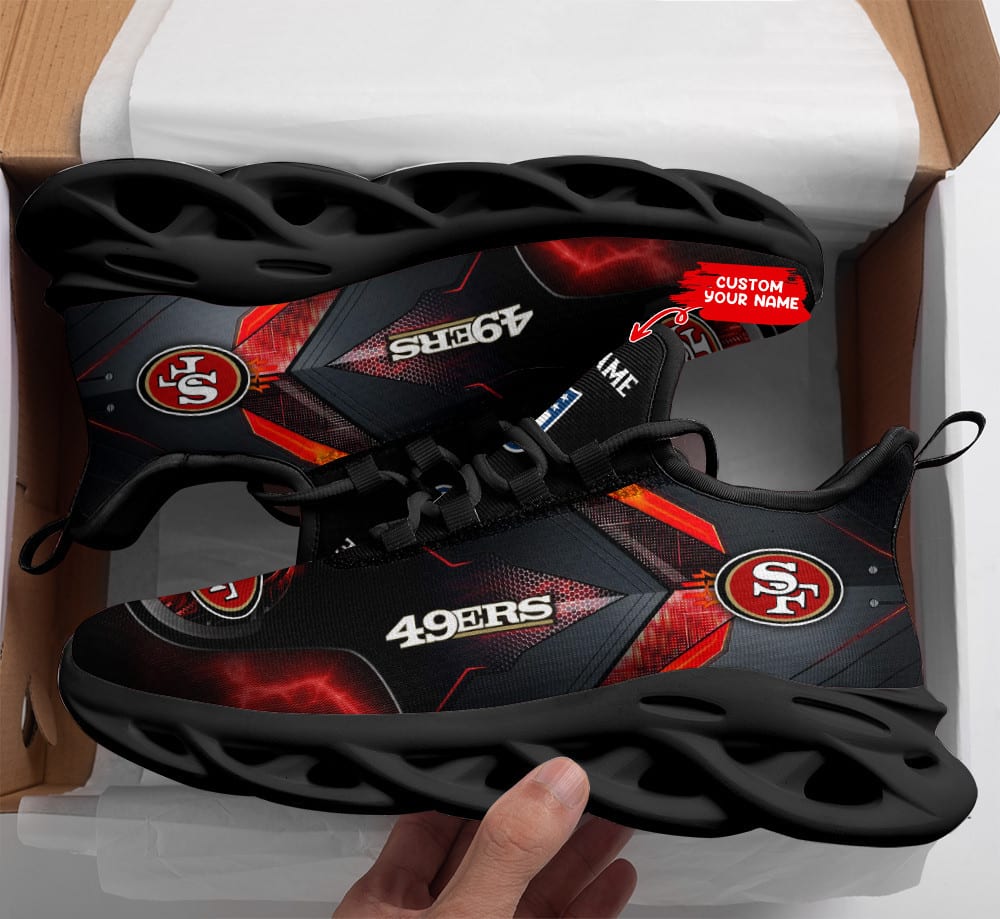San Francisco 49ers Personalized Yezy Running Sneakers SPD382