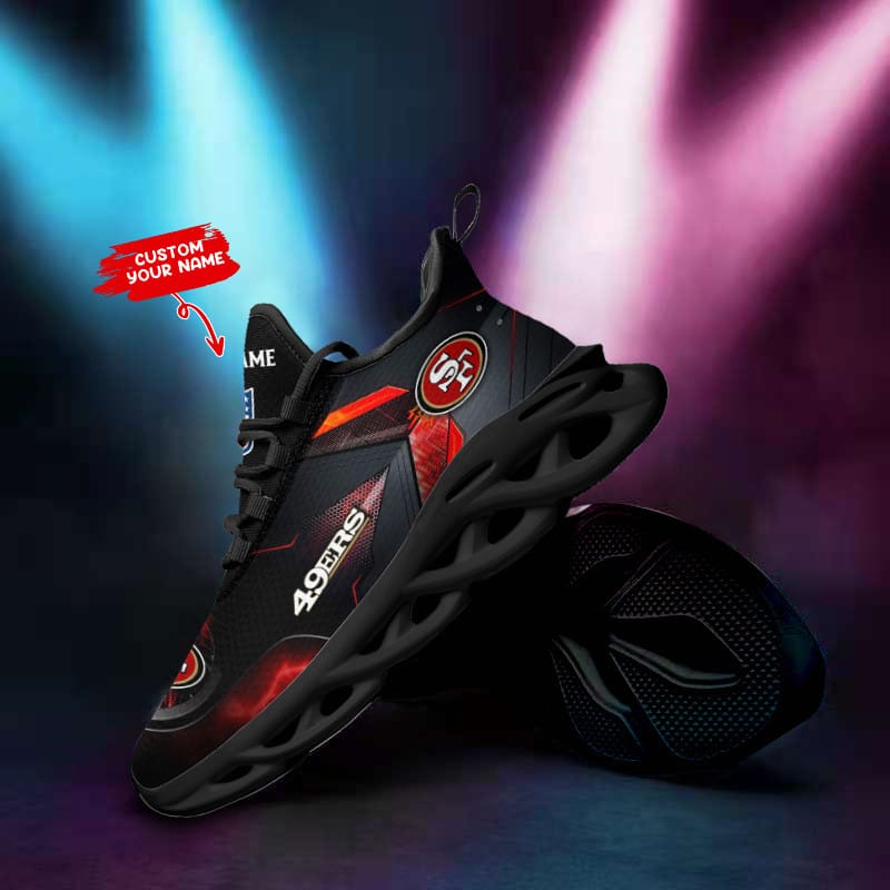 San Francisco 49ers Personalized Yezy Running Sneakers SPD382