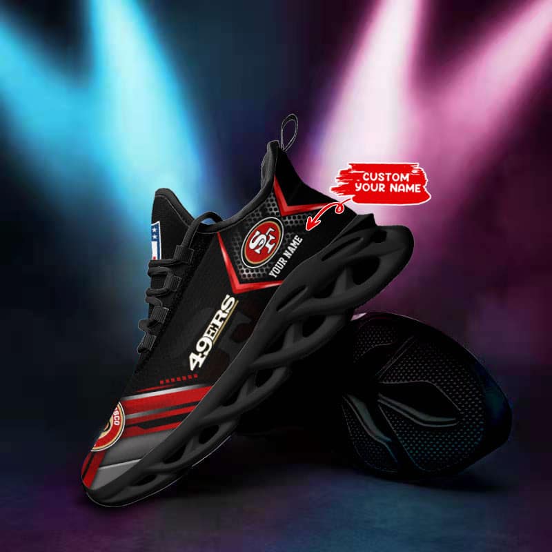 San Francisco 49ers Personalized Yezy Running Sneakers SPD406