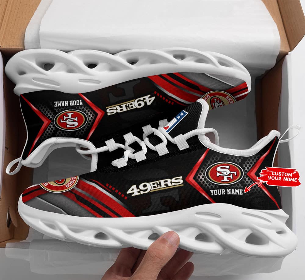 San Francisco 49ers Personalized Yezy Running Sneakers SPD406