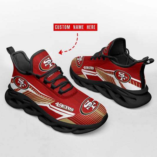 San Francisco 49ers Personalized Yezy Running Sneakers SPD418
