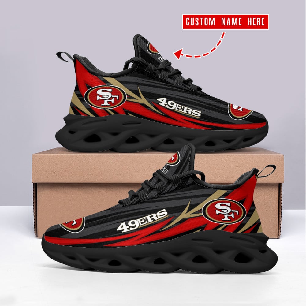 San Francisco 49ers Personalized Yezy Running Sneakers SPD434