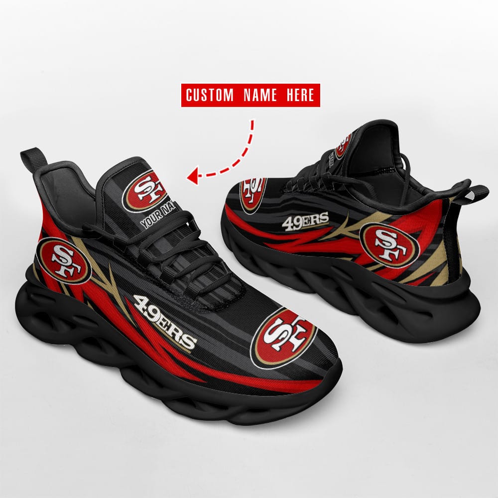 San Francisco 49ers Personalized Yezy Running Sneakers SPD434