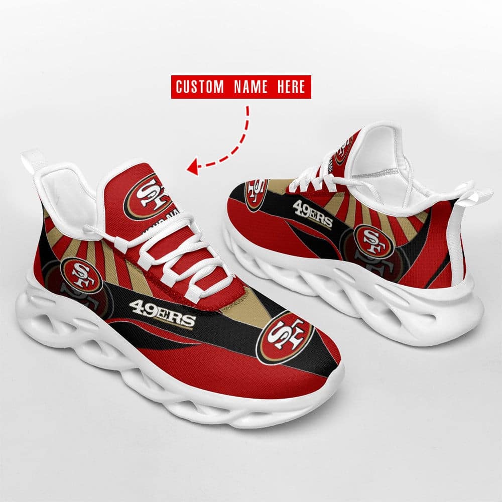 San Francisco 49ers Personalized Yezy Running Sneakers SPD450