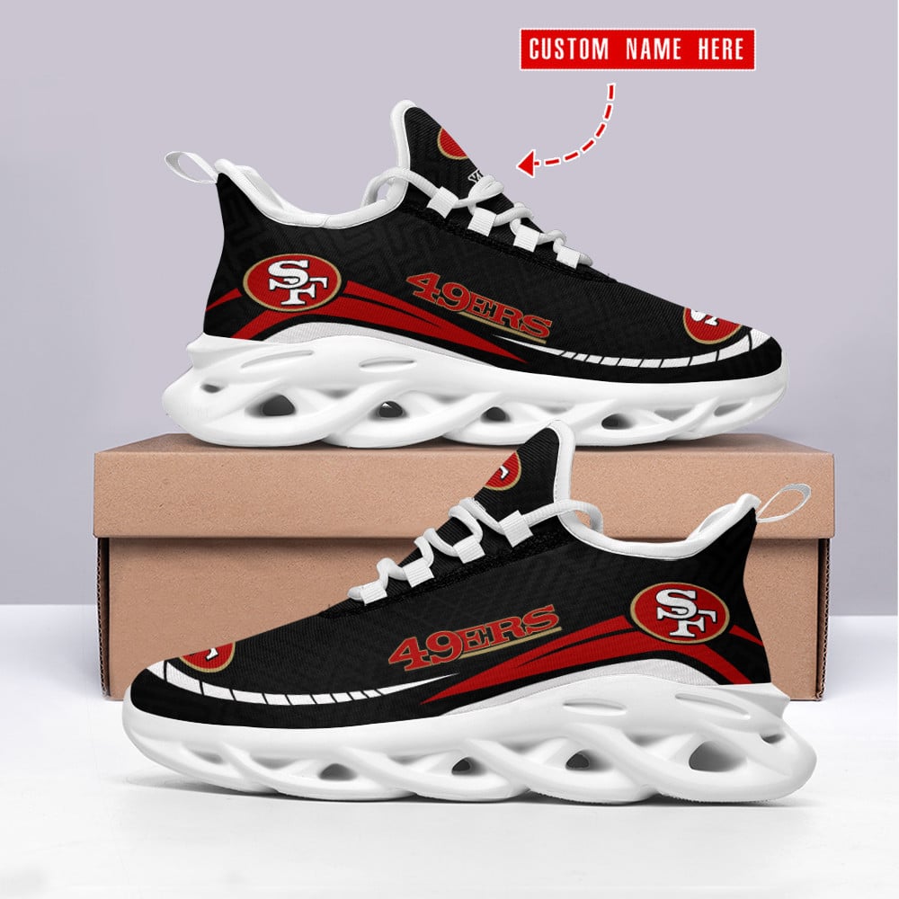 San Francisco 49ers Personalized Yezy Running Sneakers SPD476