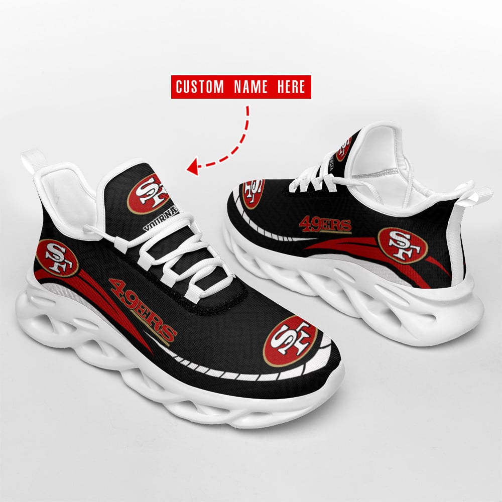 San Francisco 49ers Personalized Yezy Running Sneakers SPD476