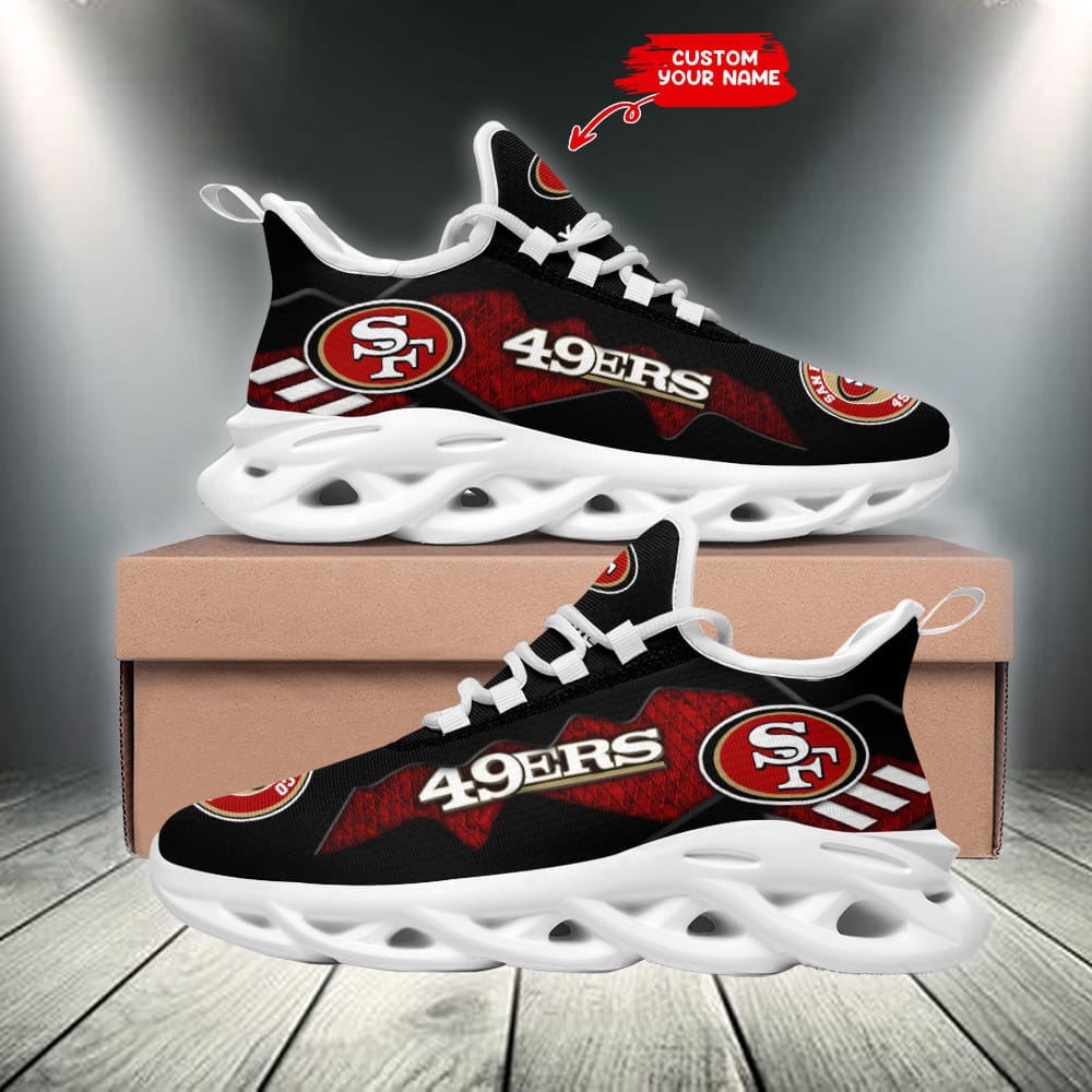 San Francisco 49ers Personalized Yezy Running Sneakers SPD485