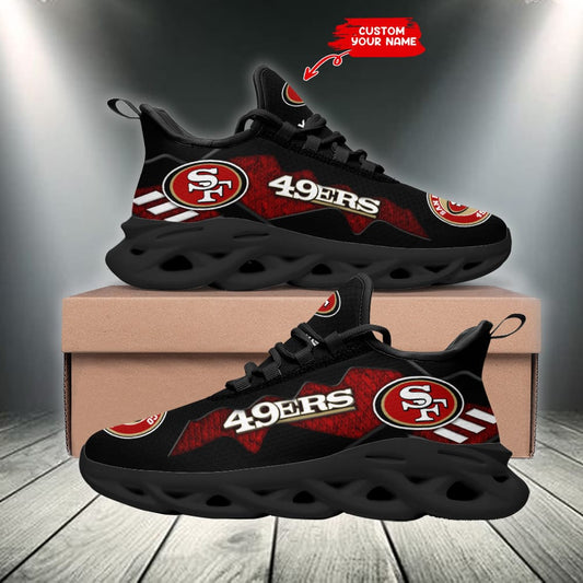 San Francisco 49ers Personalized Yezy Running Sneakers SPD485
