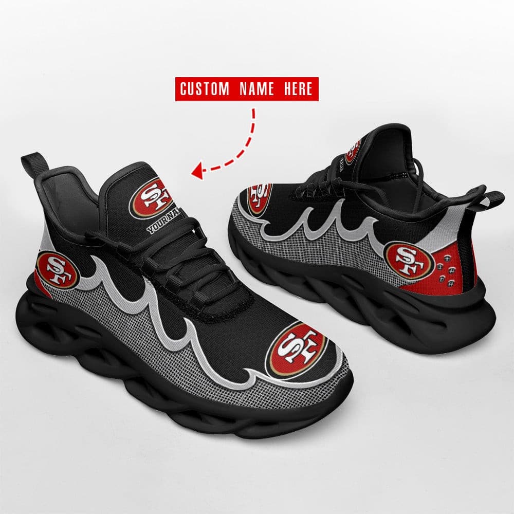San Francisco 49ers Personalized Yezy Running Sneakers SPD505