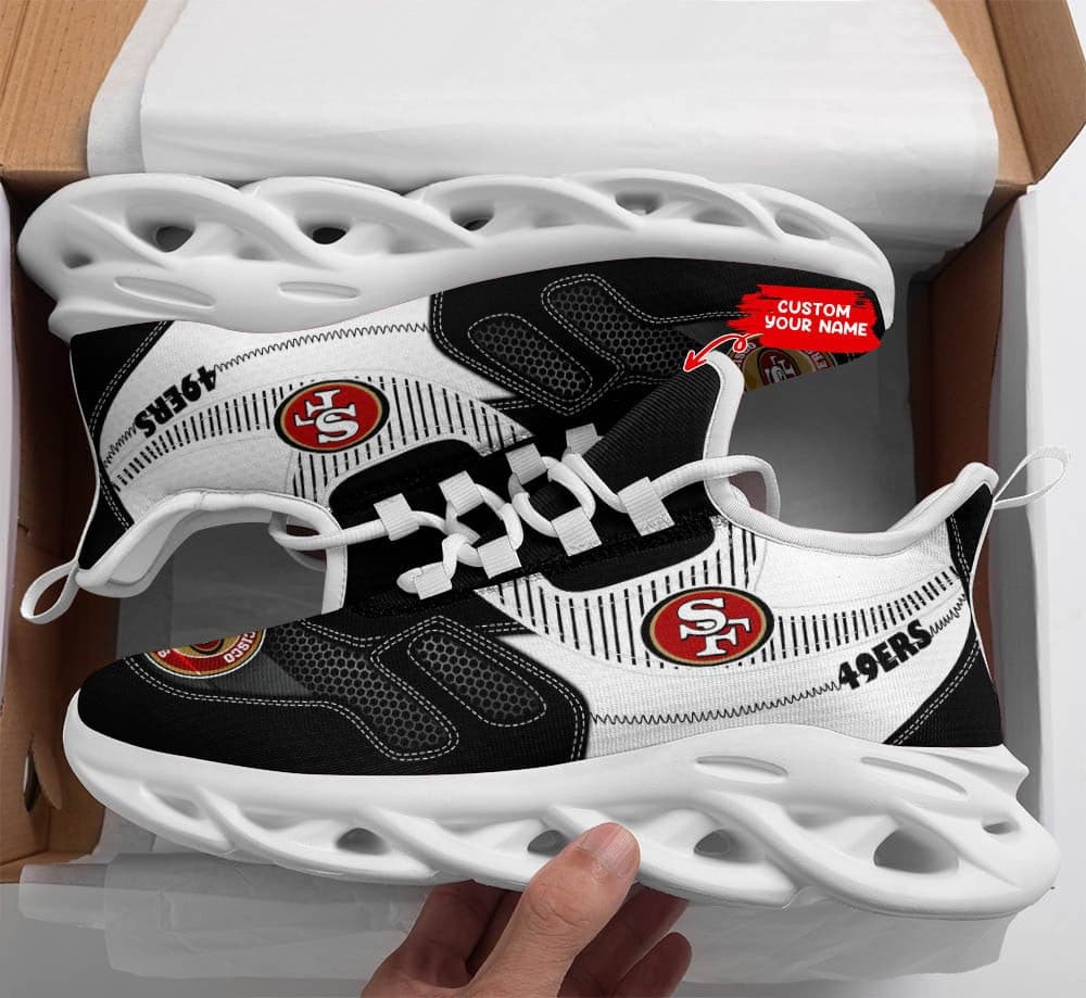 San Francisco 49ers Personalized Yezy Running Sneakers SPD548