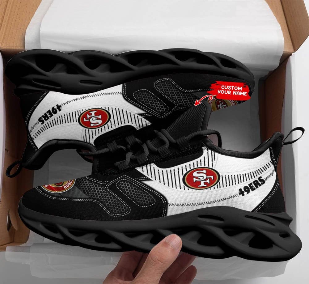 San Francisco 49ers Personalized Yezy Running Sneakers SPD548