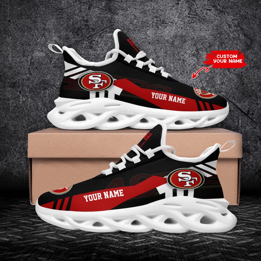 San Francisco 49ers Personalized Yezy Running Sneakers SPD627