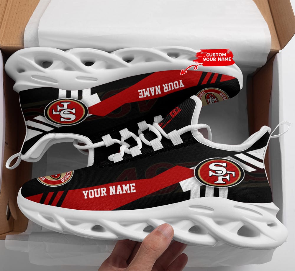 San Francisco 49ers Personalized Yezy Running Sneakers SPD627
