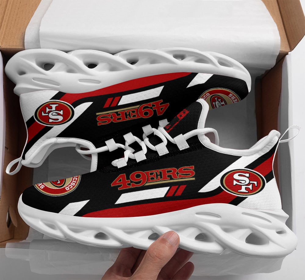 San Francisco 49ers Personalized Yezy Running Sneakers SPD635
