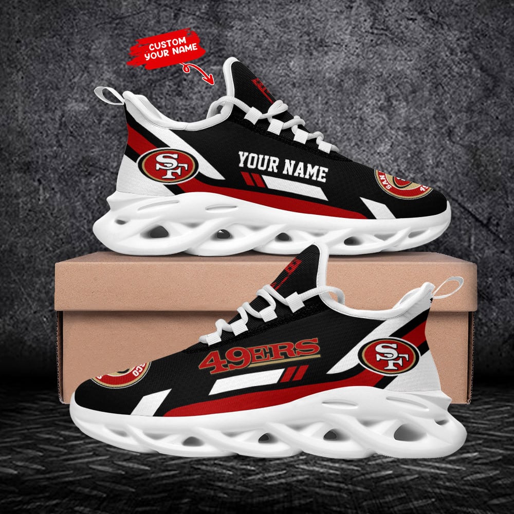 San Francisco 49ers Personalized Yezy Running Sneakers SPD635
