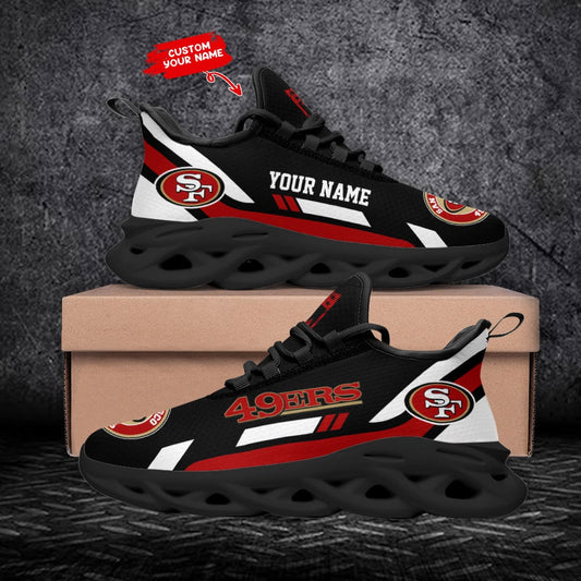 San Francisco 49ers Personalized Yezy Running Sneakers SPD635