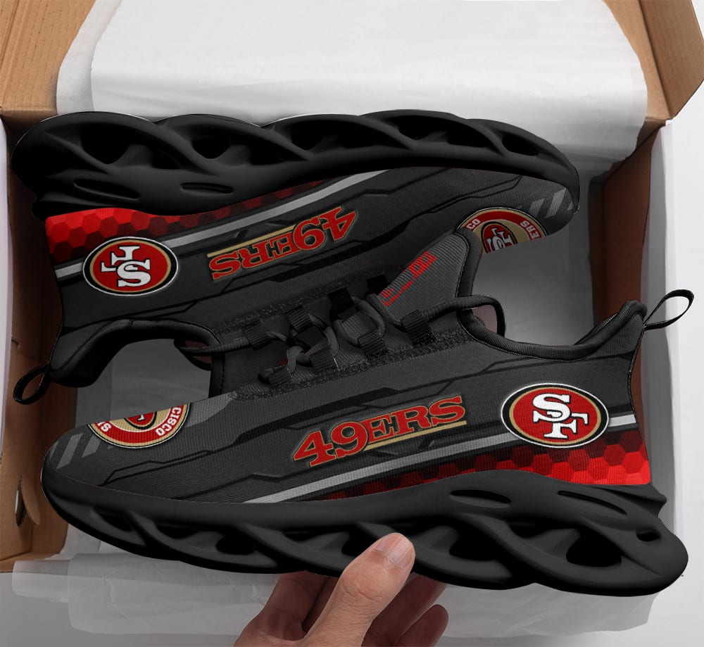 San Francisco 49ers Personalized Yezy Running Sneakers SPD673