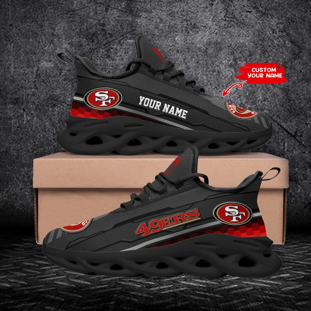 San Francisco 49ers Personalized Yezy Running Sneakers SPD673