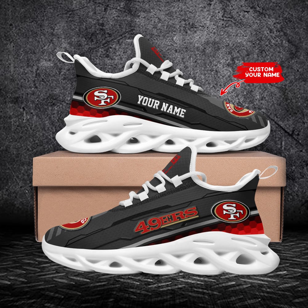 San Francisco 49ers Personalized Yezy Running Sneakers SPD673