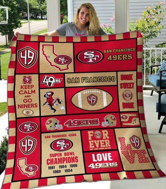 San Francisco 49ers Premium Quilt BG58