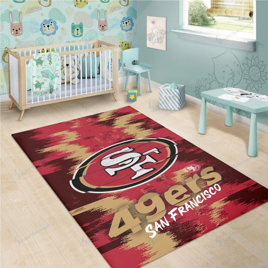 San Francisco 49ers Premium Rectangle Rug 15