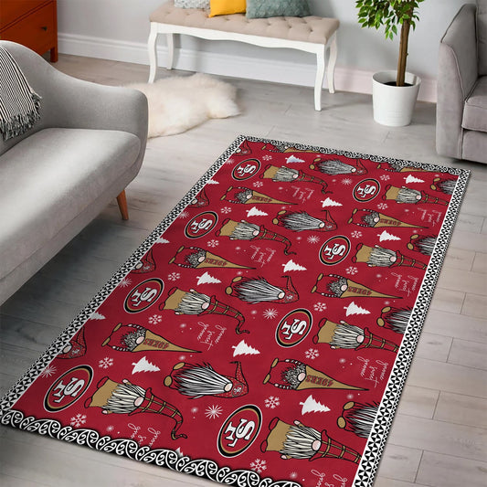 San Francisco 49ers Premium Rectangle Rug 40