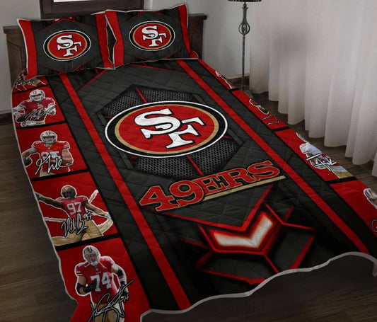 San Francisco 49ers Quilt Set 13