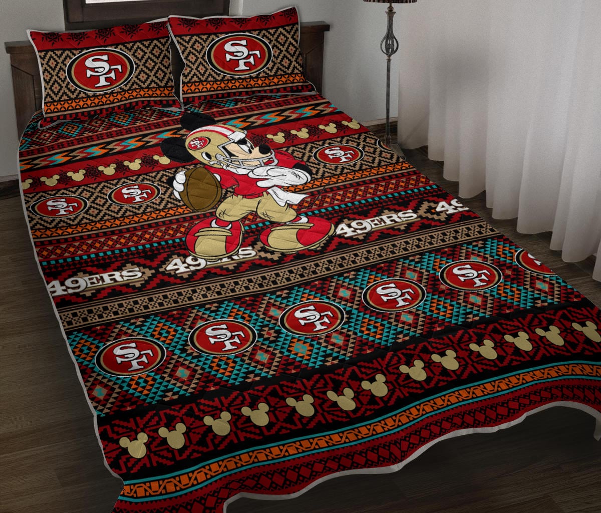 San Francisco 49ers Quilt Set BG59