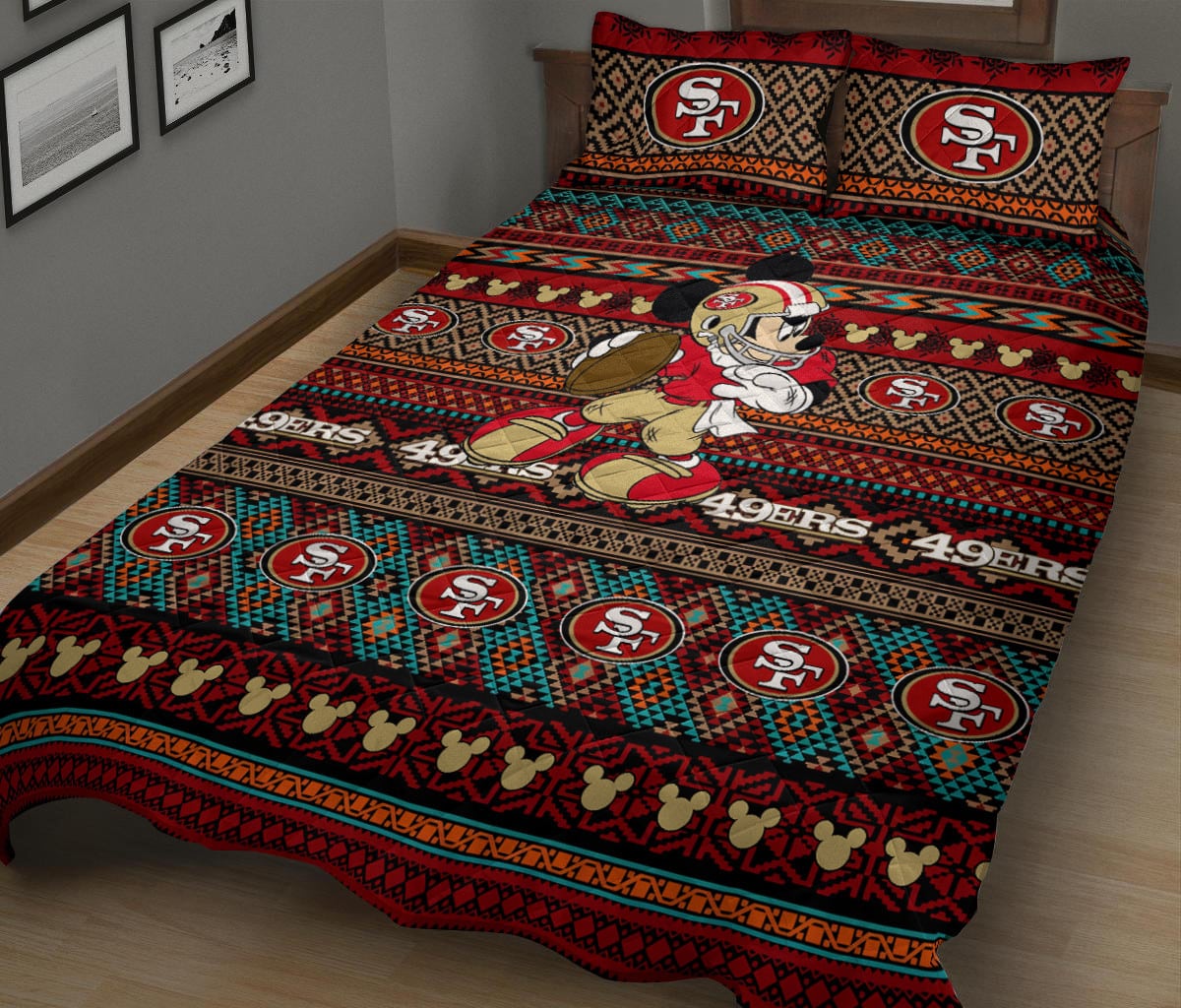 San Francisco 49ers Quilt Set BG59